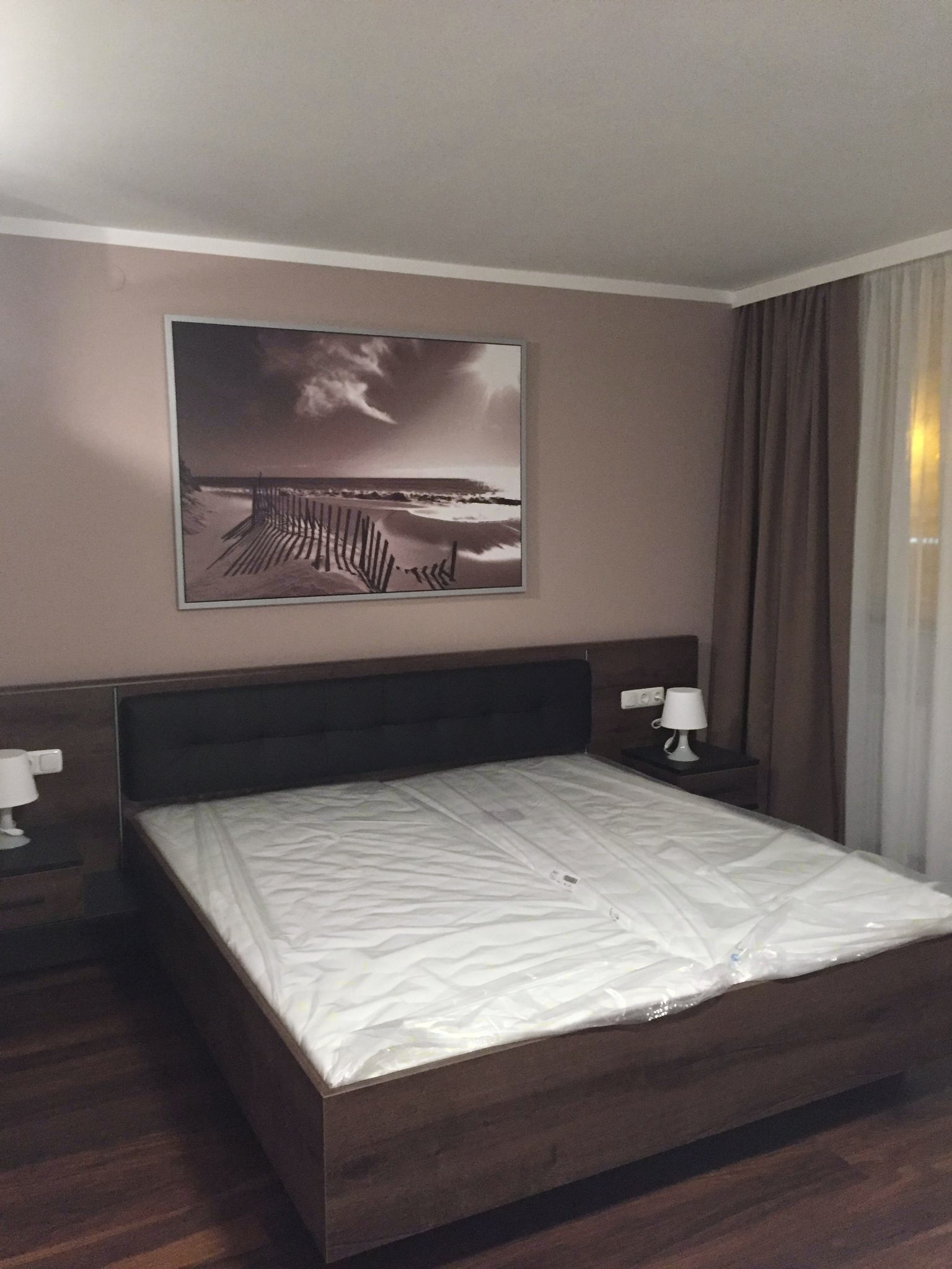 Doppelzimmer mit Wandbild